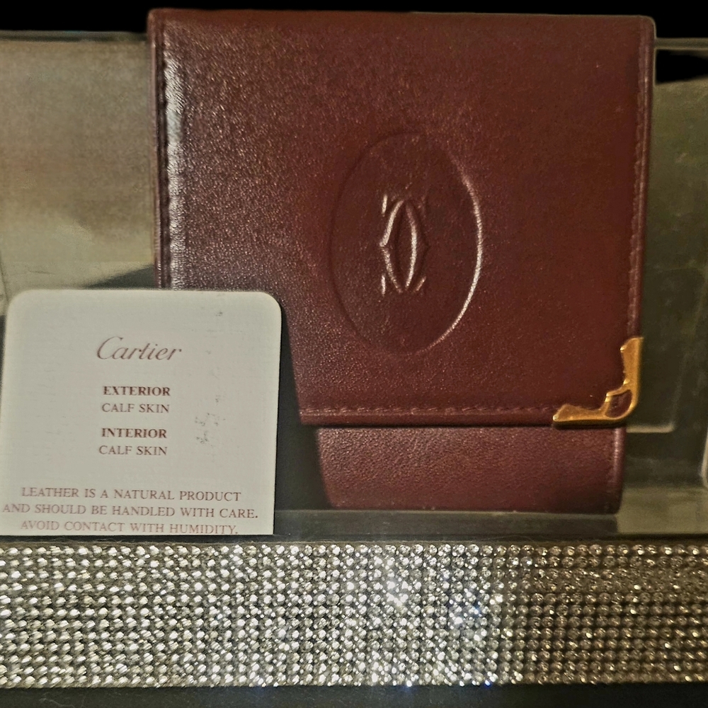 EUC Vintage CATIER Coin Pouch UNISEX